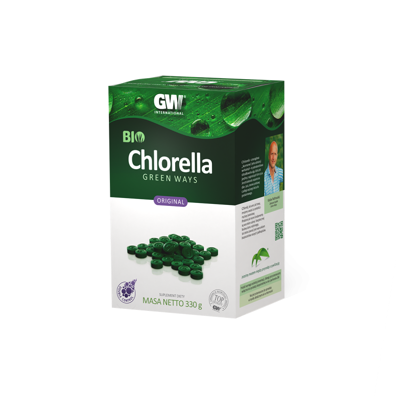 BIO CHLORELLA Green Ways w drażetkach (330 g)