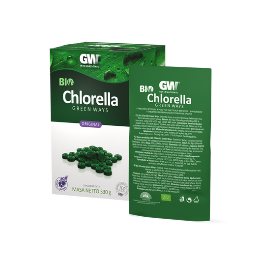 BIO CHLORELLA Green Ways w drażetkach (330 g)