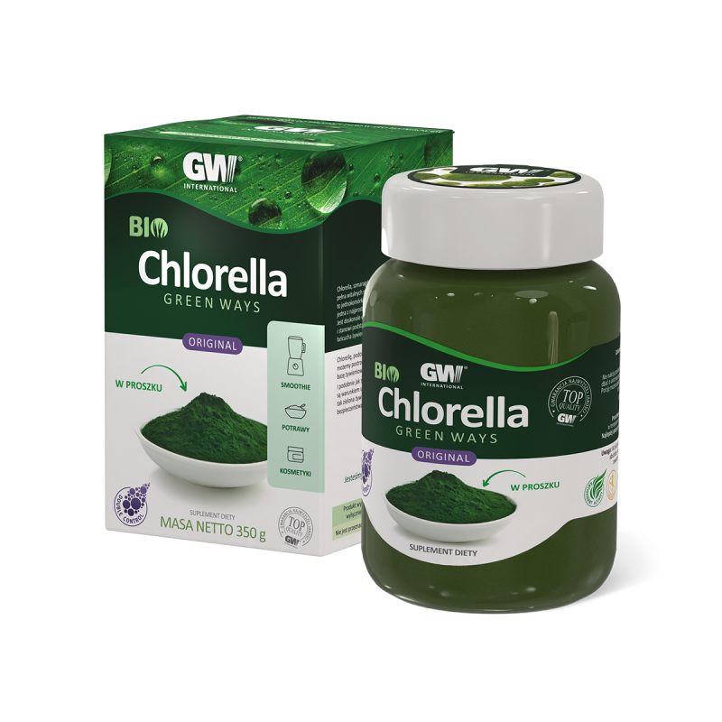 BIO CHLORELLA Green Ways w proszku (350 g)